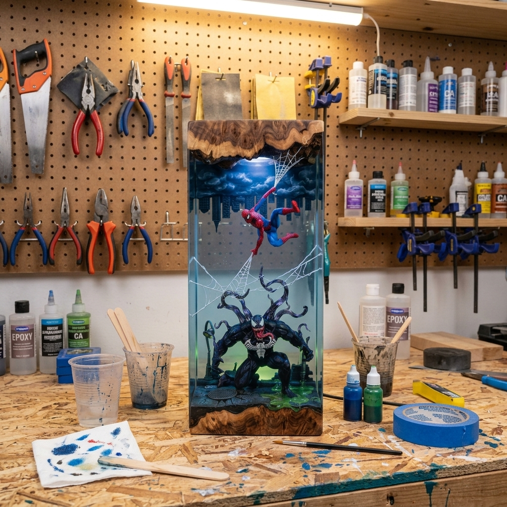 Superhero lamps