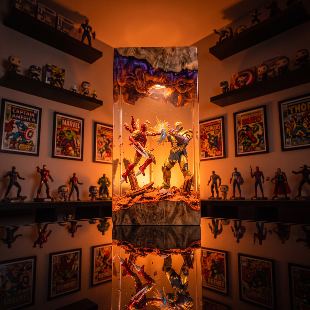 Superhero lamps